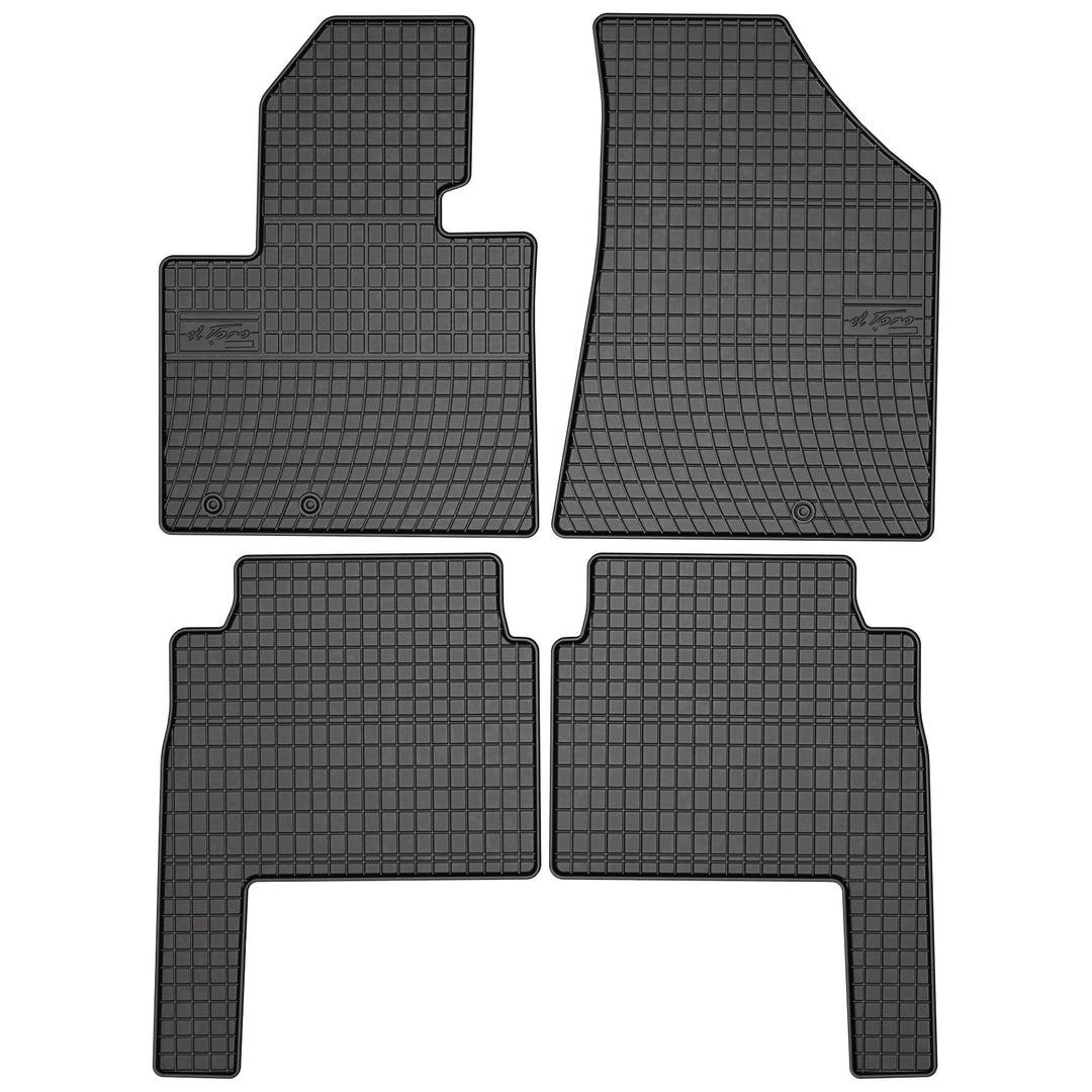 M MOTOS Gummimatten Auto Fussmatte passt für Kia Sorento II 2009-2012 Verbessern Sie Ihren Reisekomf