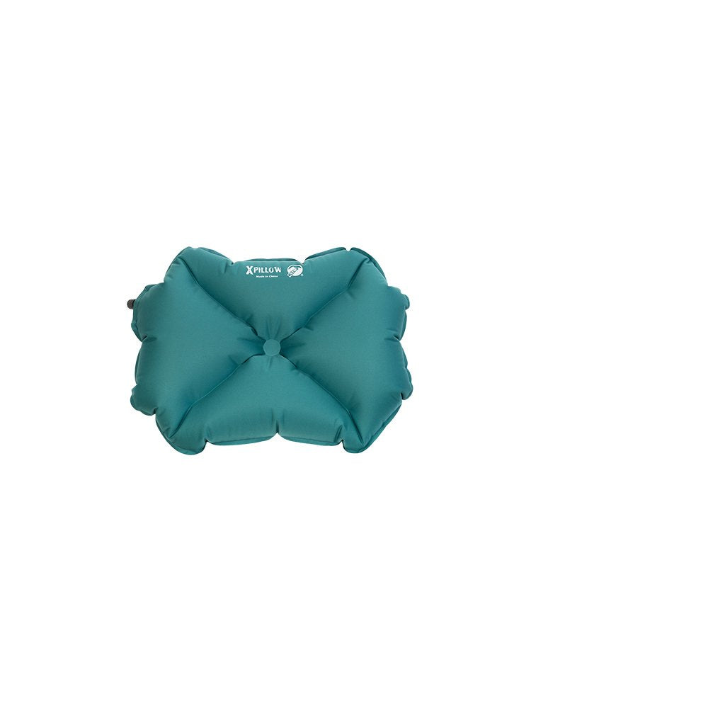 Klymit Pillow X Aufblasbares Camping- und Reisekissen Blaugrün, Blaugrün