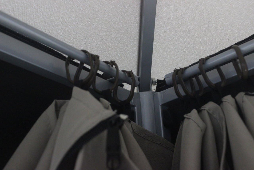 Primaster Pavillon Forli 295 x 295cm Gartenzelt Gartenpavillon Faltpavillon