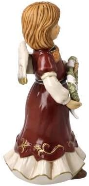 Goebel Figur Jahresengel 2023 Herzliche Weihnachtsmelodie aus Porzellan, Limitierte Edition, Geschen