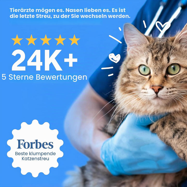 BoxiePro Tiefenreinigung, parfümfrei, probiotische Klumpstreu – Tonformel – Cleaner Home – Ultra Cle