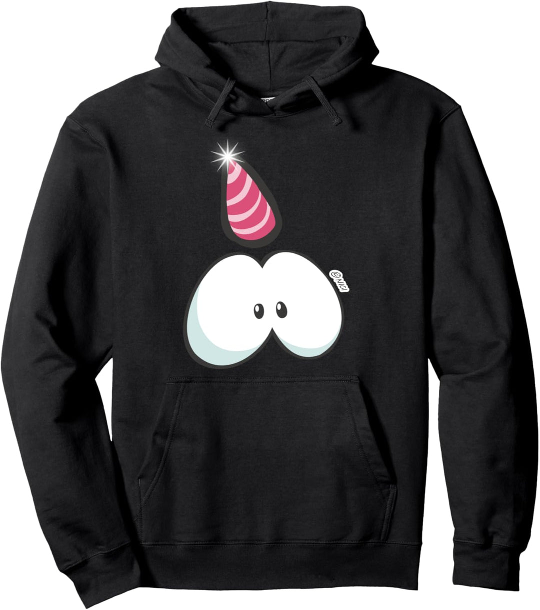 "Augen mit Horn" designed by NICI Pullover Hoodie