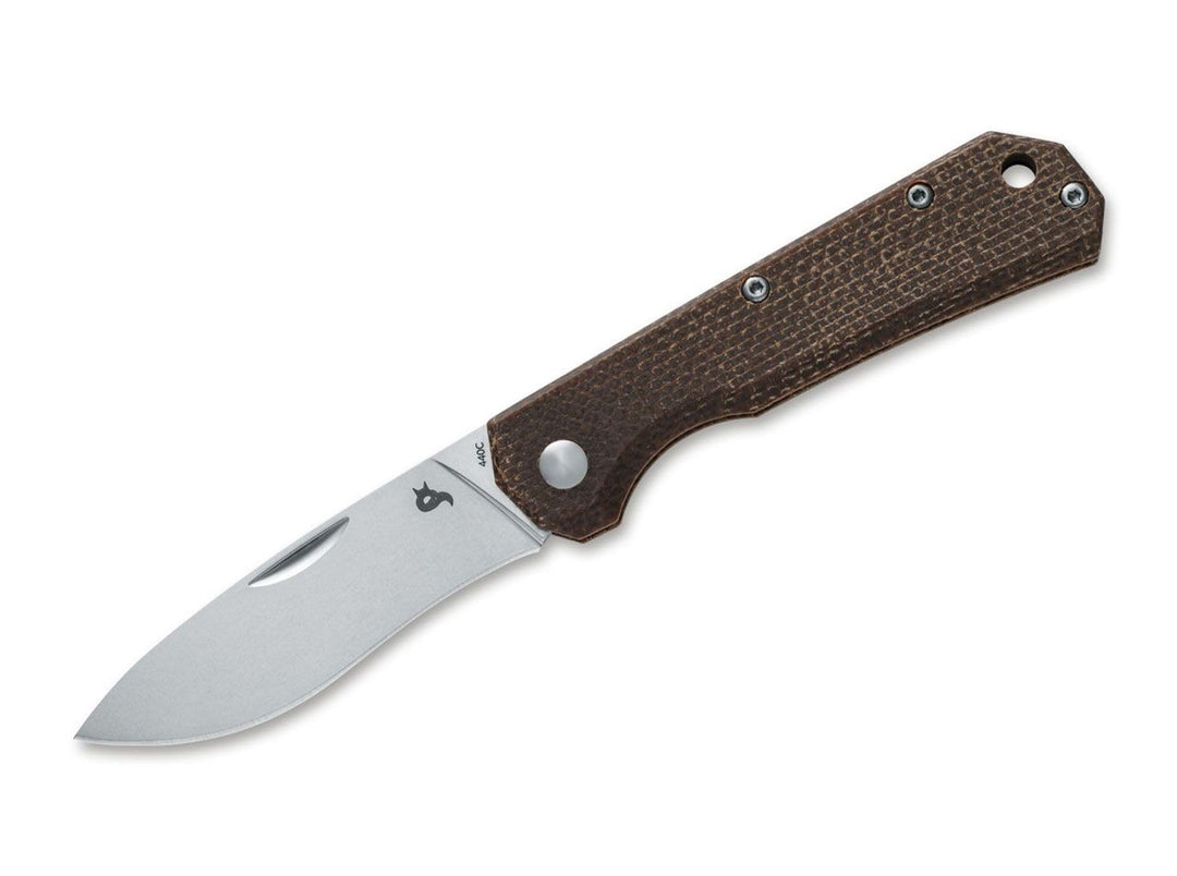 BlackFox Unisex – Erwachsene Ciol Micarta Dark Brown Taschenmesser, Braun, 16 cm