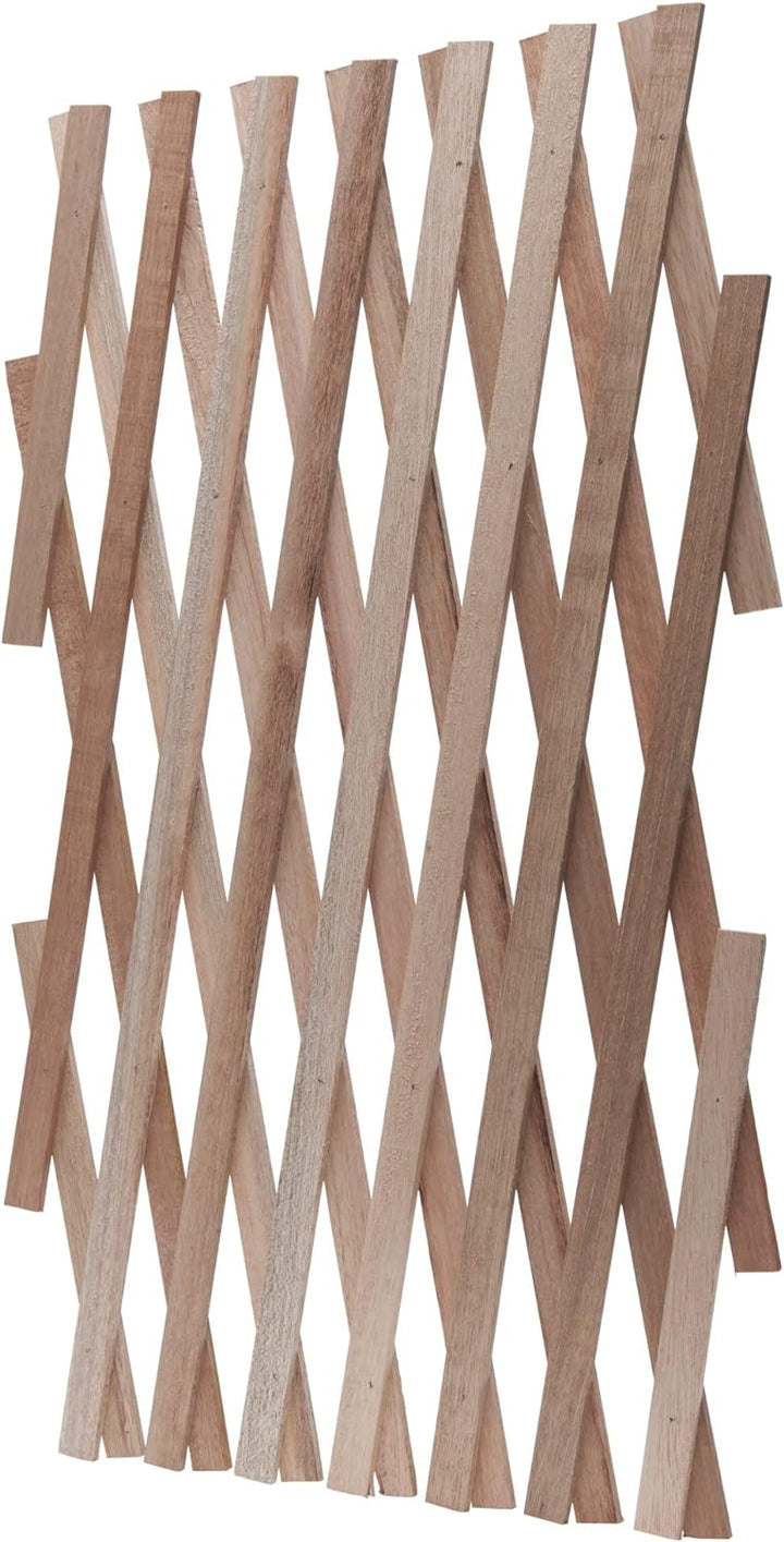 Windhager Holz-Spalier, Rankhilfe, Rankgitter, Holzzaun, Pflanzengitter zusammenfaltbar, variabel ve