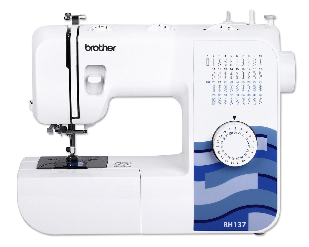 Brother RH137 Nähmaschine (37 Stiche) - Allrounder für Home Deko & Hobby
