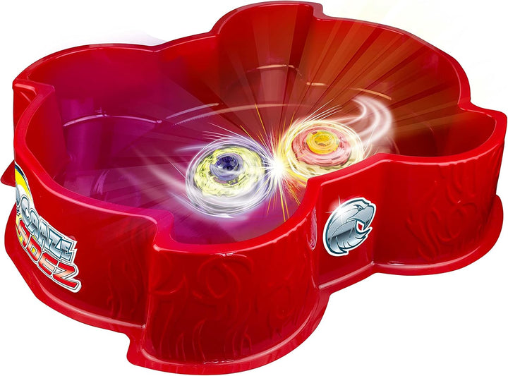 CRAZE Blade Mega Battle-Arena Kampfarena für Blade Kreisel Metall Kampfkreisel robust Kinder Spielze