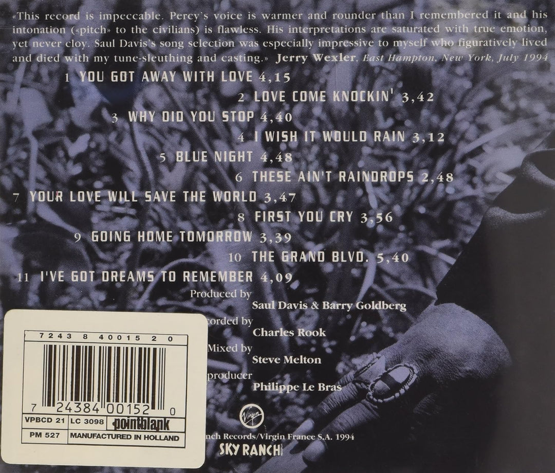 Blue Night, Audio-CD