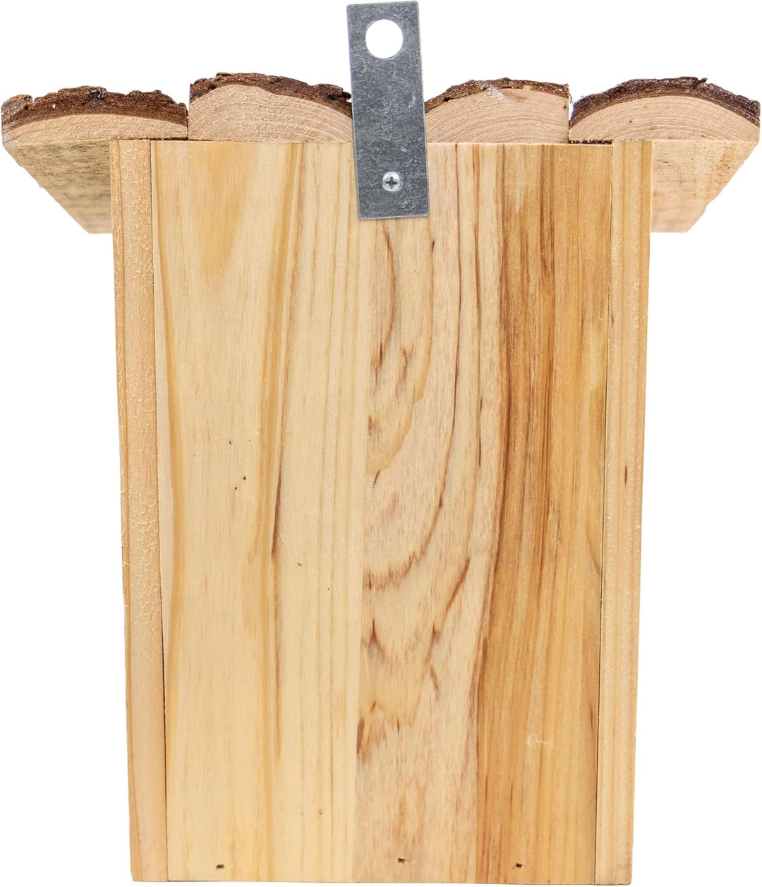 mgc24 Vogelhaus für Rotkehlchen - Wildvogel Nistkasten zum Aufhängen für Garten und Balkon, aus Holz