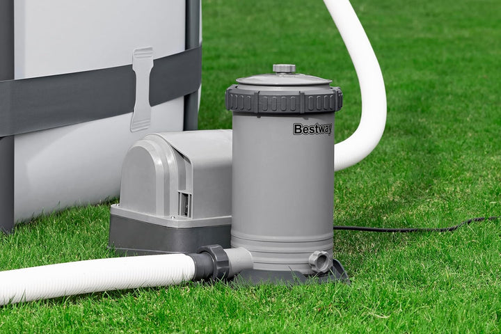 Bestway 58391-7 Filterpumpe für oberirdische Pools mit 9.463 l/h