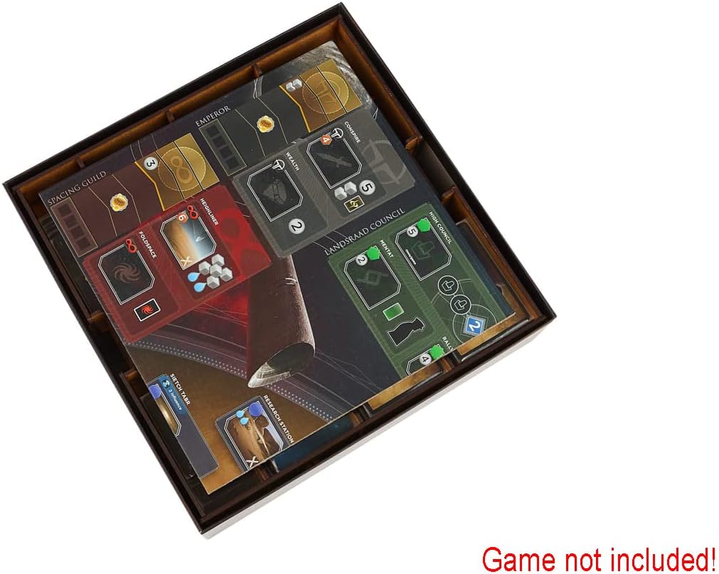 docsmagic.de Organizer Insert for Dune: Imperium Box - Einsatz, Dune: Imperium