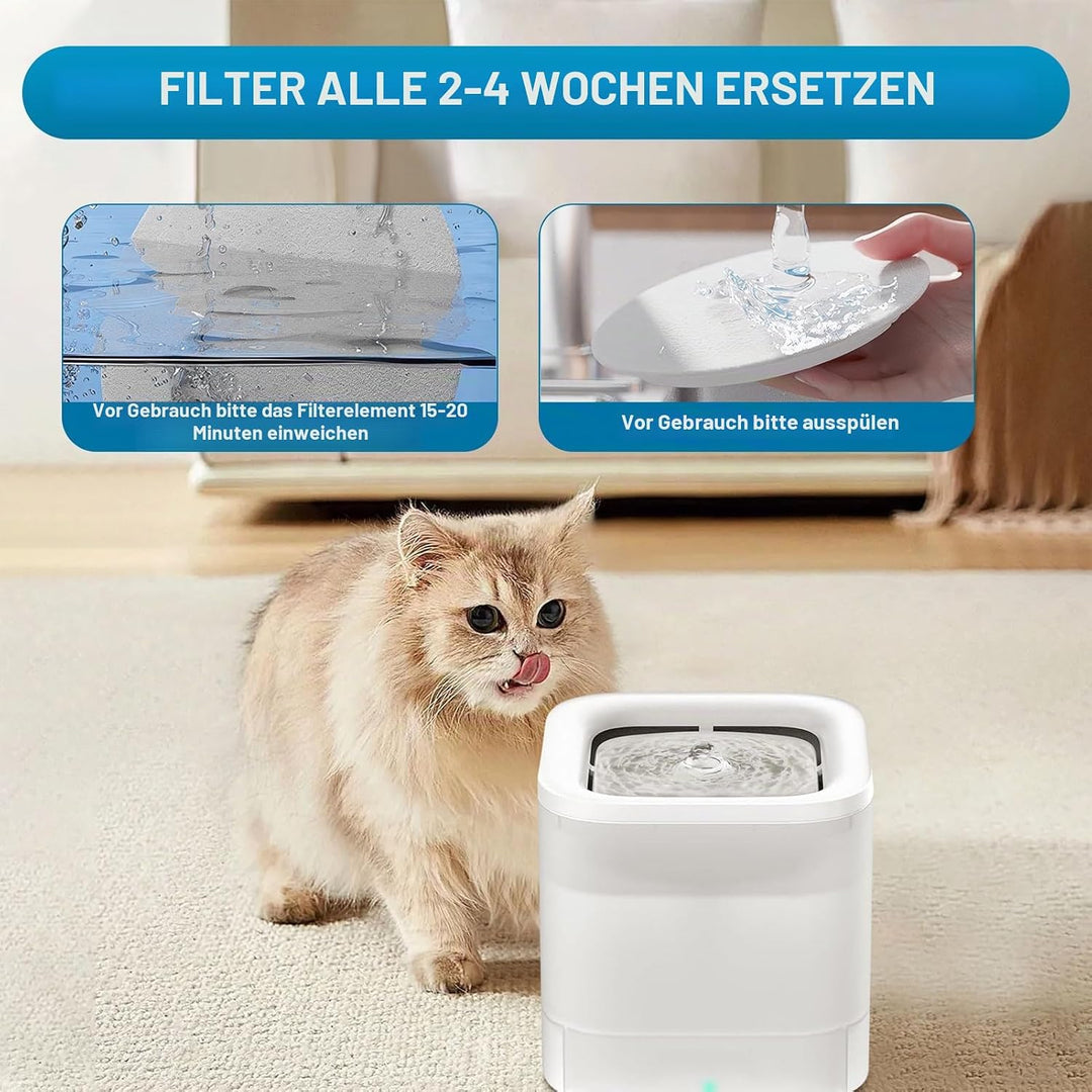 Katzenbrunnen Filter, 10 Stück für Petkit Eversweet Solo SE Solo 2 3 Pro 3 2s Katzen Trinkbrunnen mi