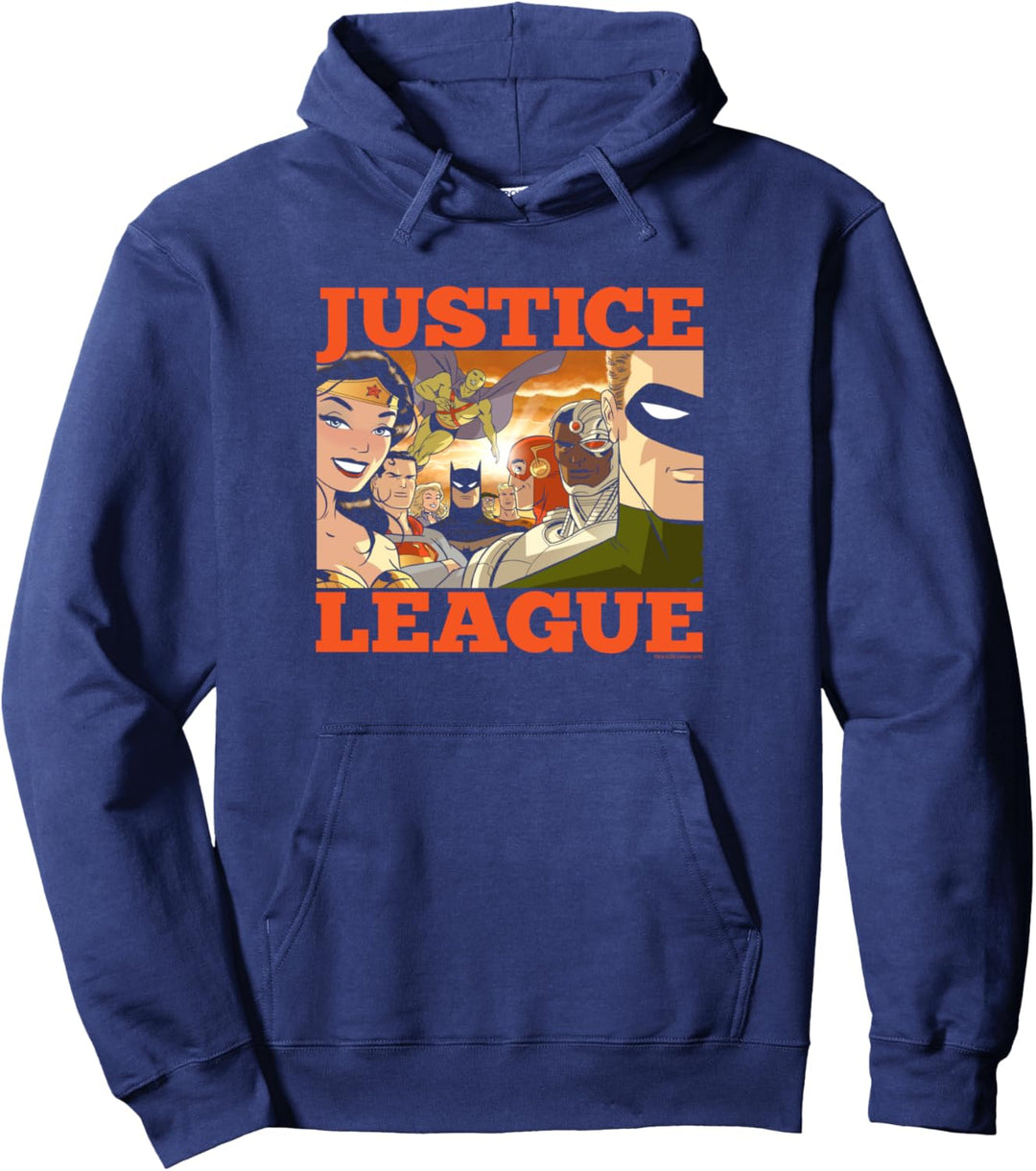 Justice League New Dawn Group Pullover Hoodie