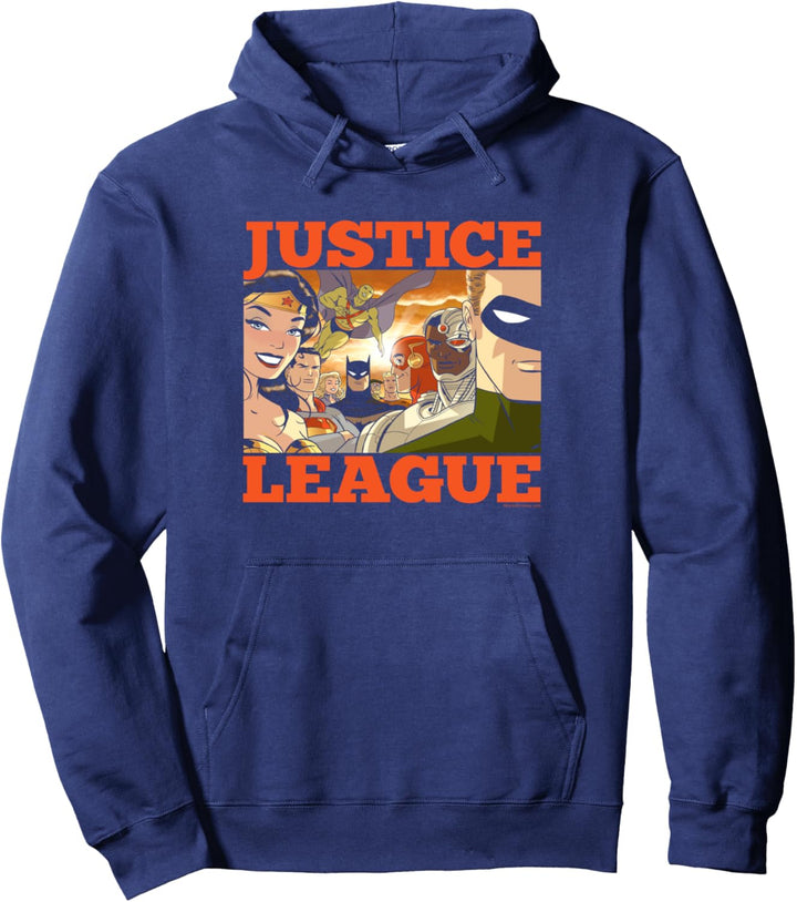 Justice League New Dawn Group Pullover Hoodie