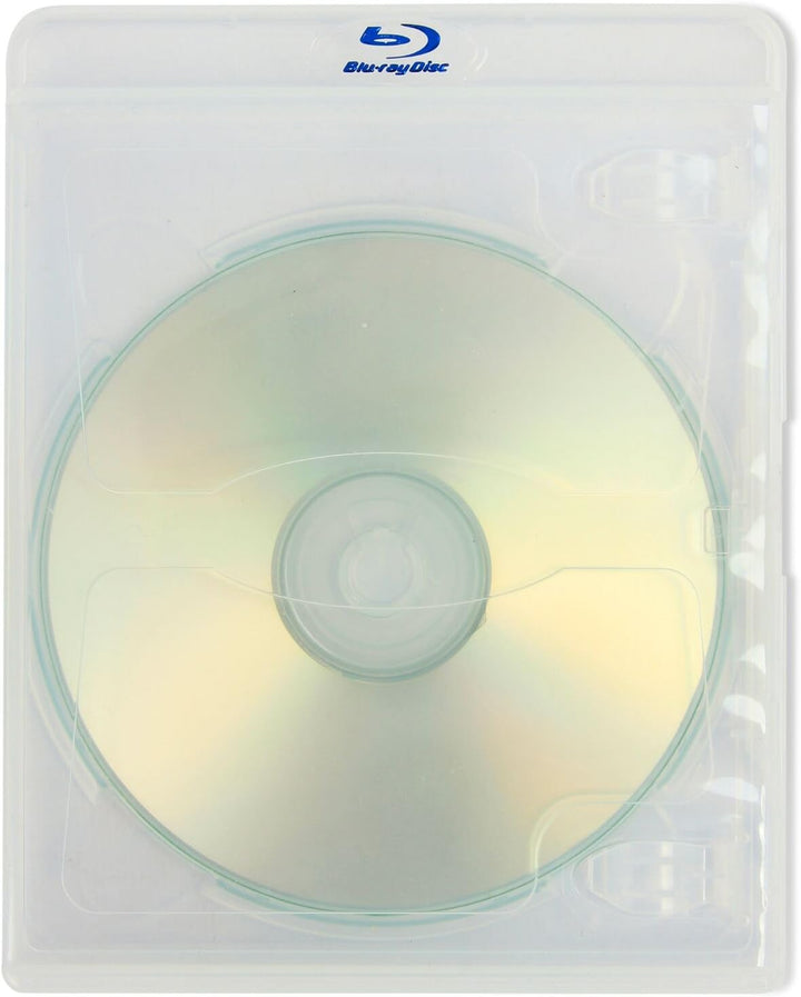 Amaray Vortex Eco-Lite Single 3D Blu-ray Hüllen in Dragon Trading Verpackung, transparent, 5 Stück