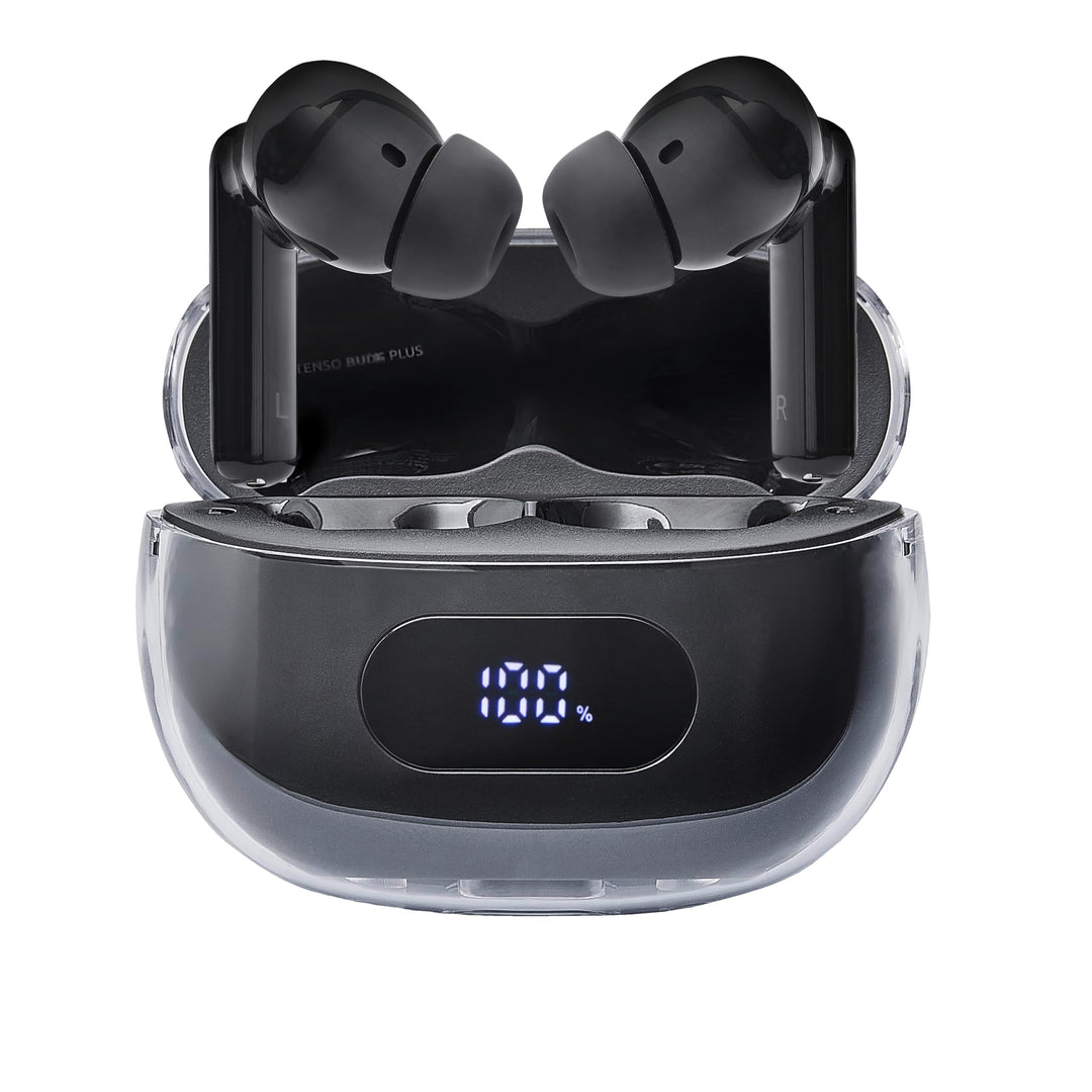 Intenso Buds Plus - TWS True Wireless Kopfhörer T310AE mit Active Noise Cancelling, ENC, Bluetooth u