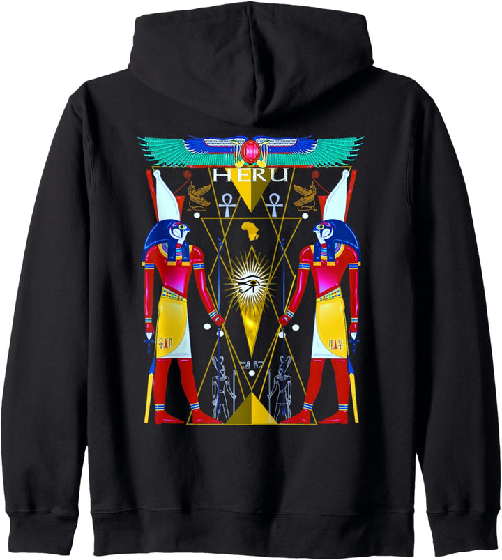 Psychedelic Heru Kapuzenjacke