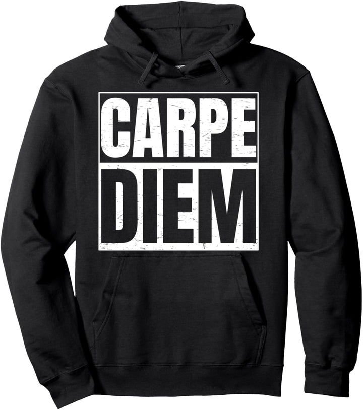 Esoterik Meditation Geschenk für Carpe Diem Fan Pullover Hoodie