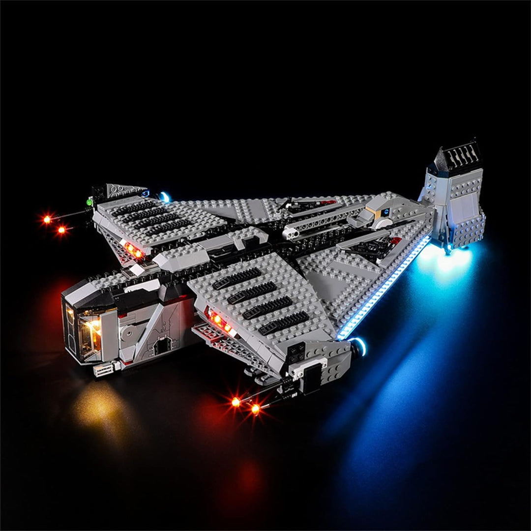 GEAMENT LED Licht-Set Kompatibel mit Lego Die Justifier - Beleuchtungsset für Star Wars 75323 Baumod