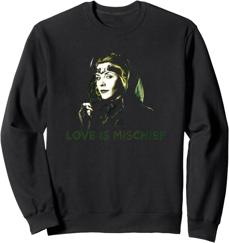 Marvel Loki Sylvie Love is Mischief Sweatshirt