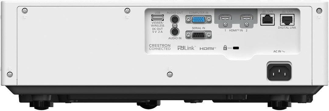 Panasonic PT-VMZ82EJ Beamer mit ultraleichtem Hochleistungs-Setup, maximaler Montagemöglichkeit und
