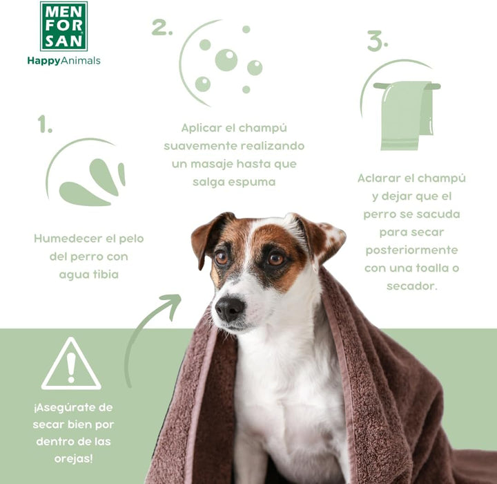 Menforsan Aloe Vera Hundeshampoo - 5 Liter Aloe Vera 5000 ml, Aloe Vera 5000 ml