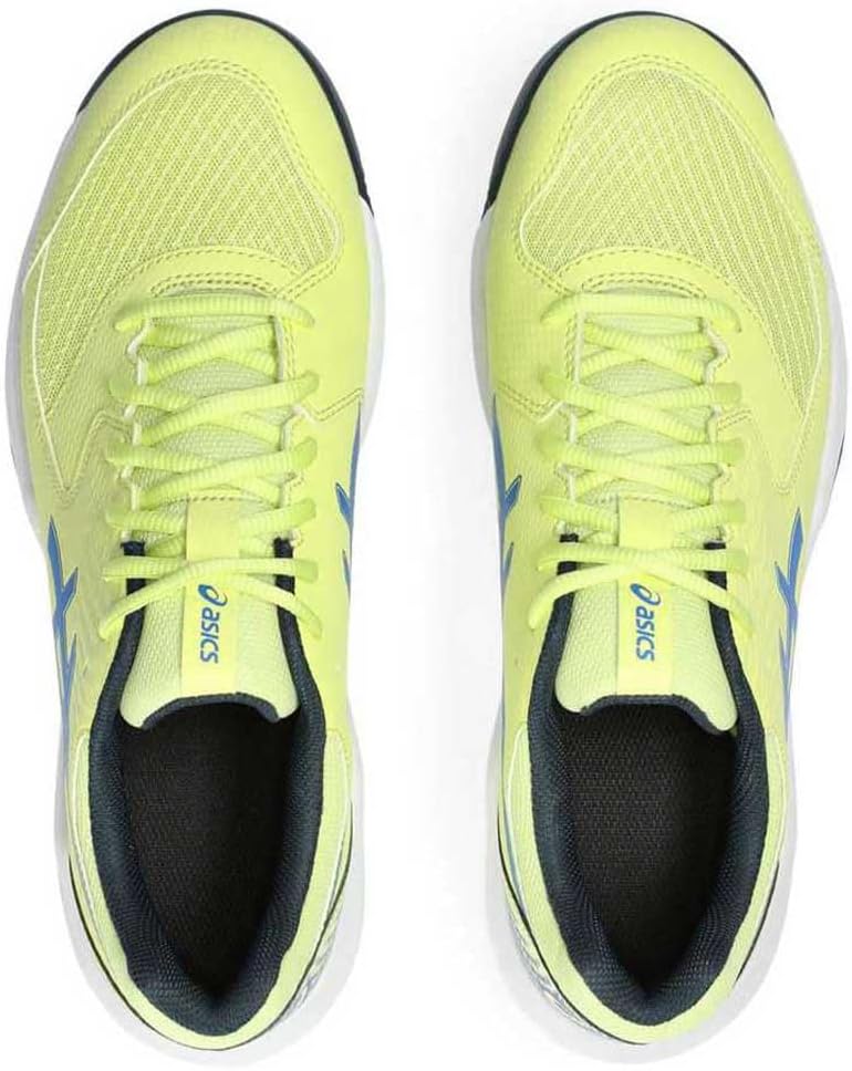 ASICS Herren Gel-Dedicate 8 Padel Sneaker 40 EU Glow Yellow Illusion Blue, 40 EU Glow Yellow Illusio