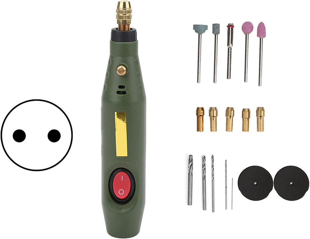Elektrische Mini Bohrmaschine, Schleifmaschine Mini Schnitzbohrmaschine Engaver Holzschnitzerei Bohr