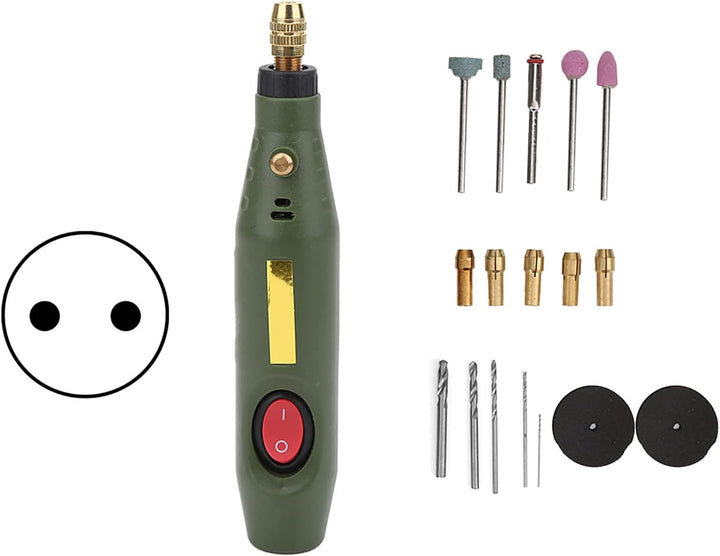 Elektrische Mini Bohrmaschine, Schleifmaschine Mini Schnitzbohrmaschine Engaver Holzschnitzerei Bohr