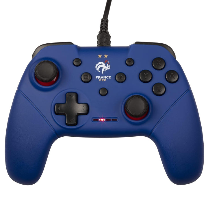 Konix FFF Kabelgebundener Controller für Nintendo Switch, Switch OLED und PC - Vibrationsfunktion -