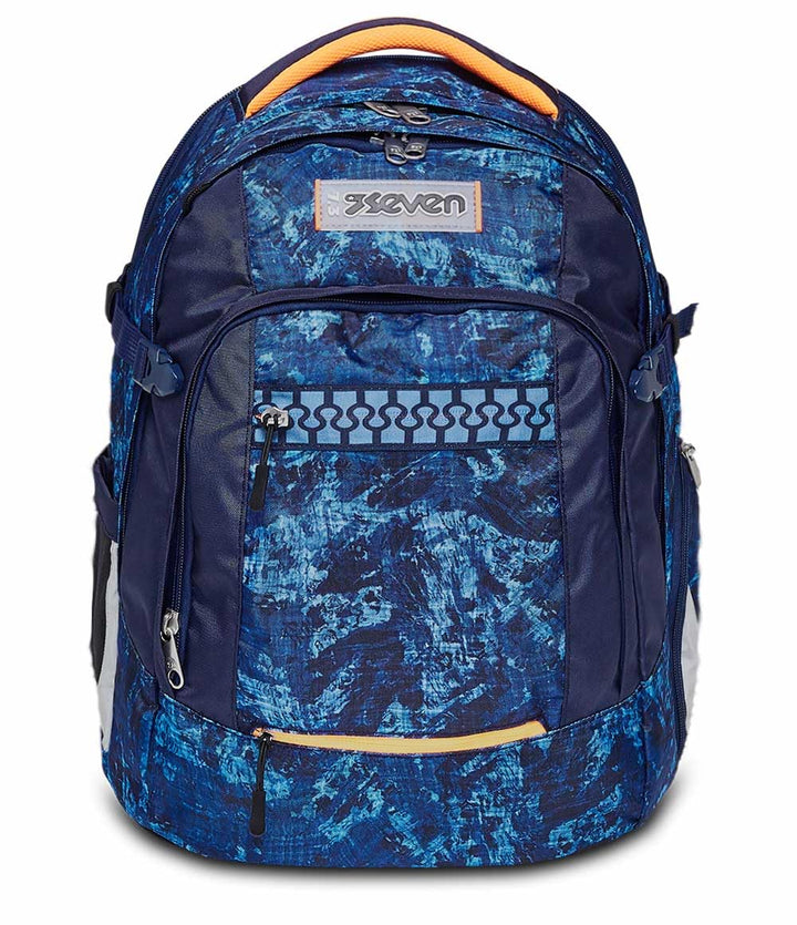 SEVEN Schulrucksack: ergonomisch &amp; erweiterbar, mit mehreren Fächern, Schulranzen für Mädchen&amp;Jungen