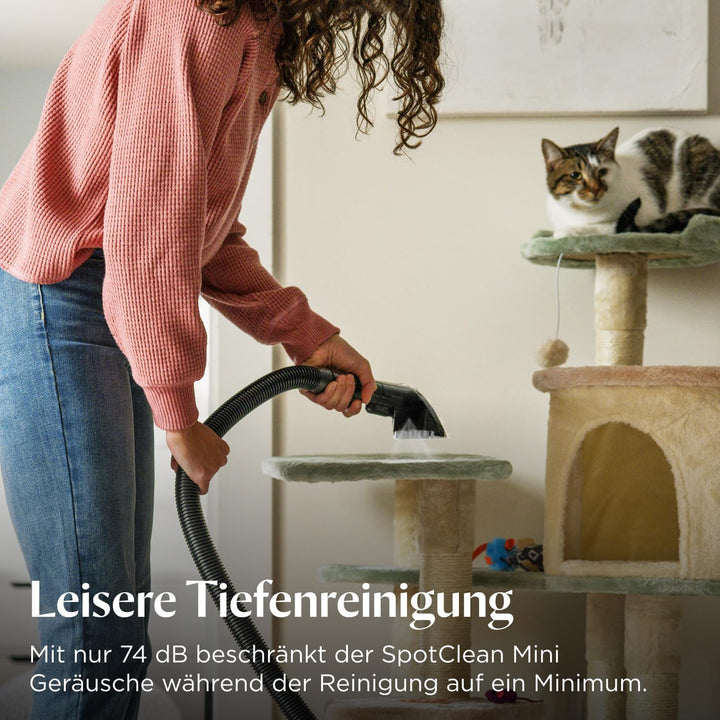 BISSELL SpotClean Mini Polsterreiniger Gerät mit Kabel, Tragbarer Teppichreiniger, Ideal für schnell