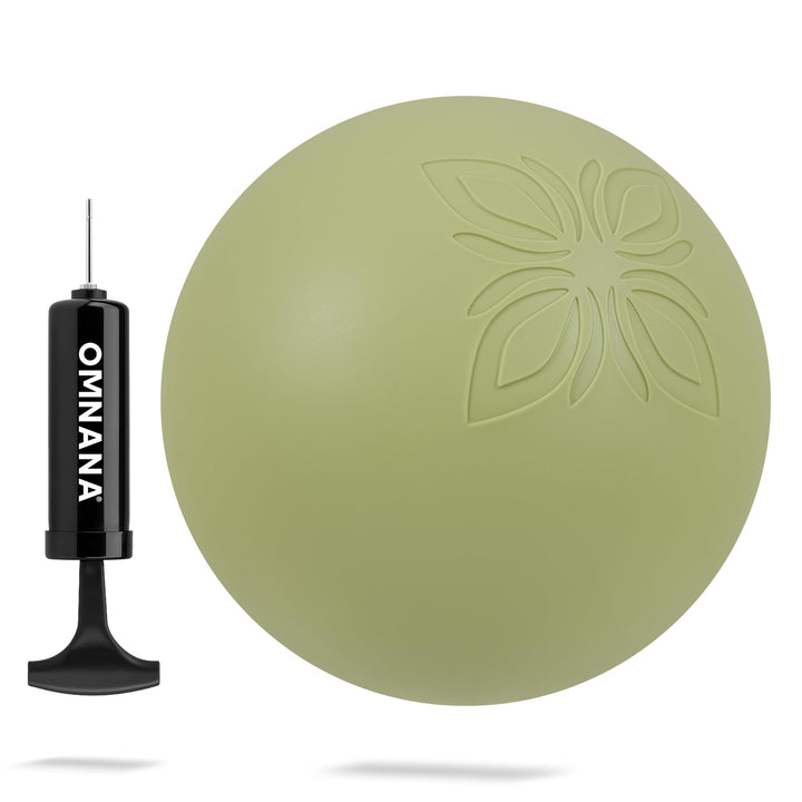 Moon™ Pilatesball – Rutschfester Core-Trainer Ø 21 cm aus Eco-Elite PVC, ABS-Zertifiziert, Pilates &