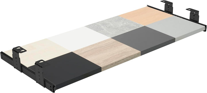 FIX&amp;EASY Tastaturauszug Schienen Up&amp;Down mit Arretierung Auszugschienen für Tastaturablage höhenvers