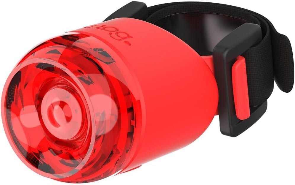 Knog Plug Fahrradlampen LED-Frontlicht od. Rücklicht StVZO, schwarz rot grau rotRL, rotRL