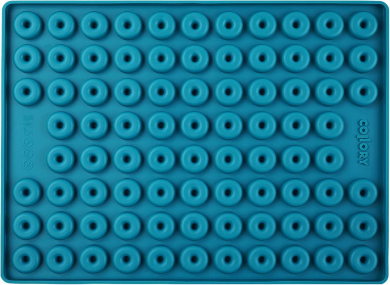 Collory Medium Donut (2,8cm) Silikon Backform für Hundekekse & Hundeleckerlis, Pralinenform, Schokol