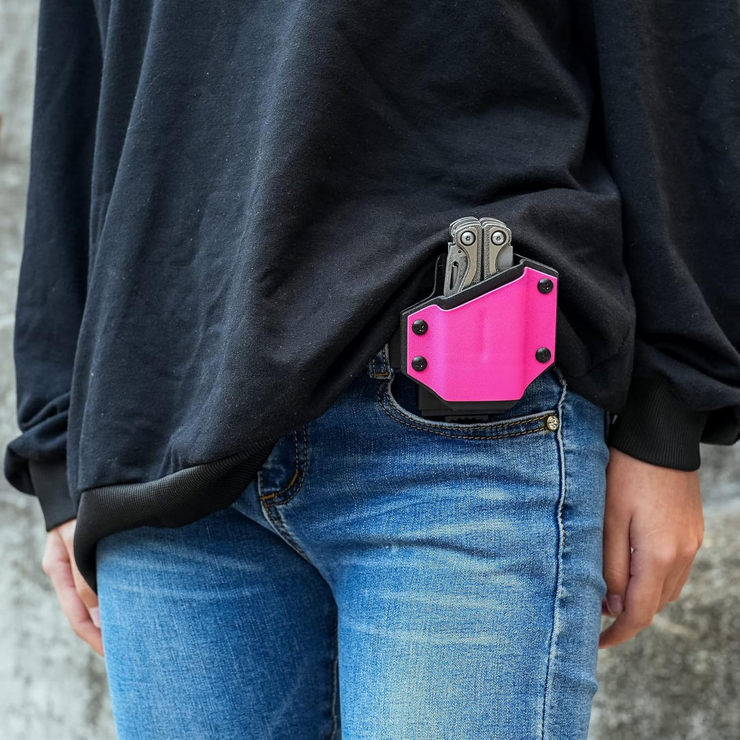 TACTICAL GEEK TGCode G4 Kydex Holster für LEATHERMAN Multitool, mit Einstellbare Spannung, Passend f