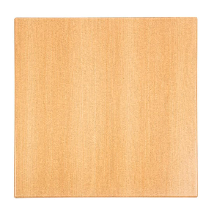 Bolero quadratische Tischplatte Buche 60cm 600(L) x 600(W)mm, 600(L) x 600(W)mm