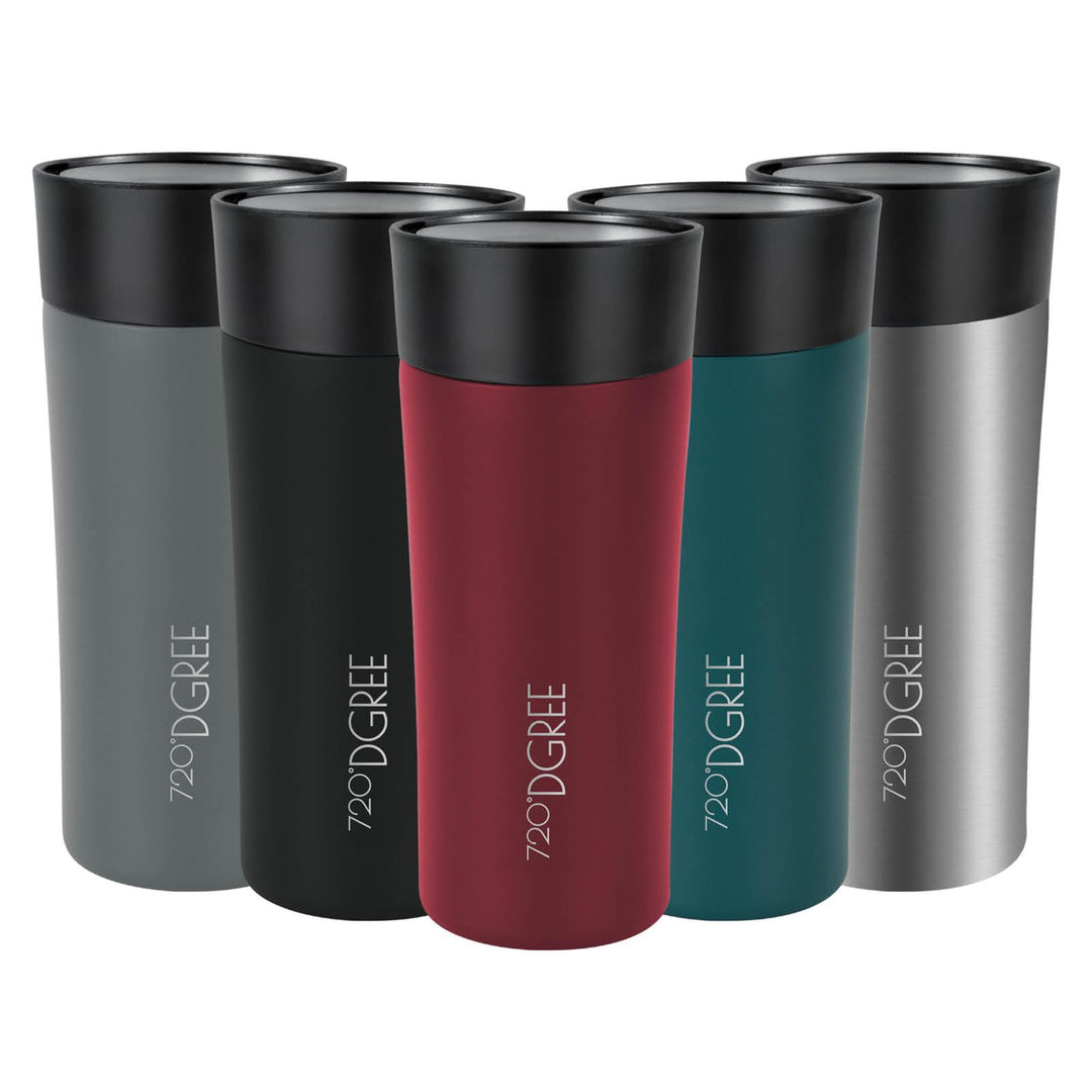 720°DGREE Thermobecher 350ml “PleasureToGo 2.0” - 3 Grössen, 5h Heiss, 10h Kalt, Auslaufsicher, BPA-