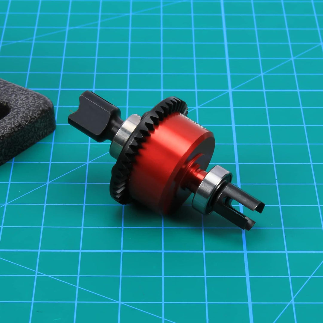 RCAWD ARRMA 6s Diff-Satz Komplett, Stahl Front/Heck-Diff Set komplett mit 40CrMo Hauptdiff Zahnrad 4