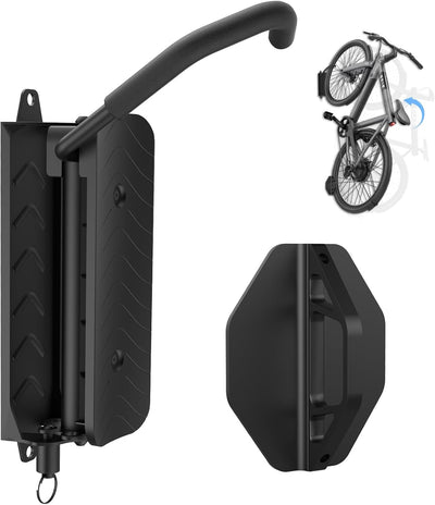 Fahrrad Wandhalterung, Wyxron Fahrradträger Vertikal Fahrradständer Schwenkbare 32kg Tragkraft mit F