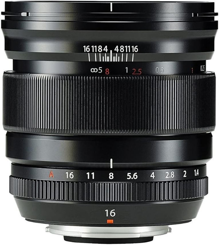 Fujifilm Fujinon XF16mm F1.4 R WR Objektiv (16 mm Festbrennweite, 67 mm Filtergewinde) schwarz nur O