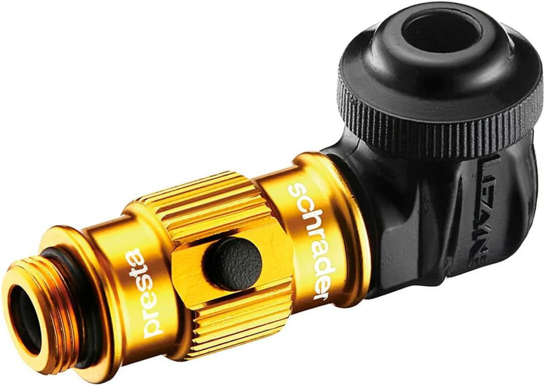 Lezyne 4712805989VAR2 - Pumpe Aluminium inflator stehend Macro Floor Drive 220PSI ABS-1 Chuck Flach,