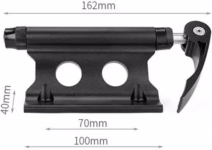 2 Stück Gabelhalterung Fahrrad, Aluminiumlegierung Fahrradgabelhalterung mit Schnellverschluss Stang
