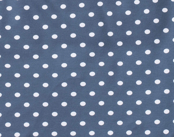 Lilakind Mädchen Winter Schlafsack Strampelsack Pucksack Jersey Punkte Grau Rosa gefüttert Gr. S - M