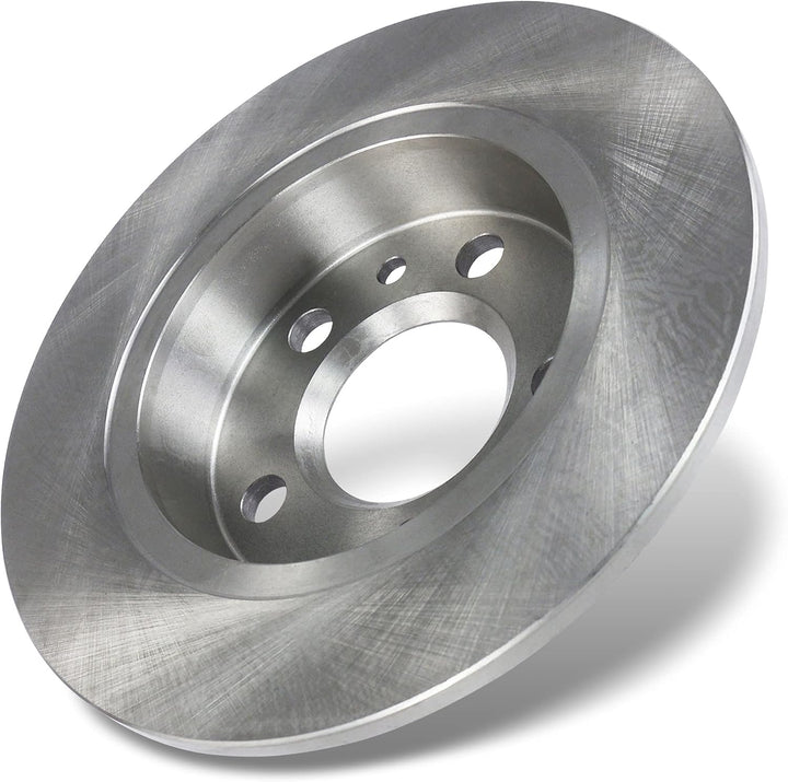 Bremsenset Hinterachse inkl. Bremsscheiben Ø 268 mm Voll + Bremsbeläge Hinten + Verschleisskontakt,