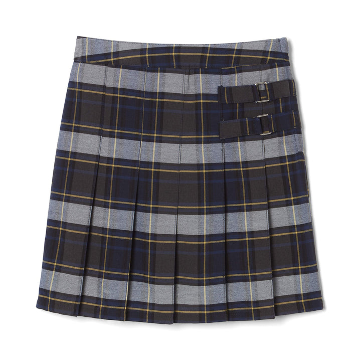 French Toast Mädchen Verstellbare Taille, Plissiert, Vorne mit Zwei Laschen Scooter Skirt 38 Blue &