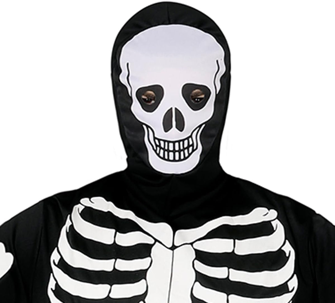FIESTAS GUIRCA Skelett auf Skeleton Huckepack Kostüm für Erwachsene L
