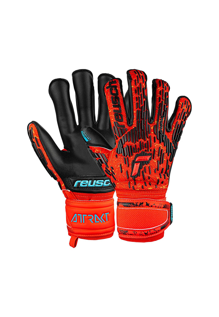 Reusch Unisex – Erwachsene Torwarthandschuhe Attrakt Freegel Gold Evolution Cut mit Hervorragendem G