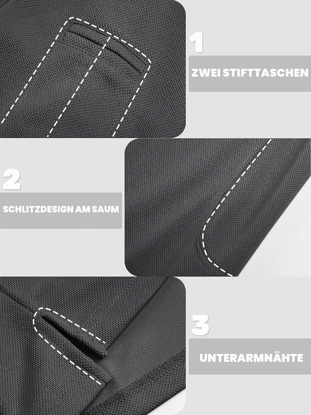 TACVASEN Herren Poloshirt Langarm Golf Tshirts Tactical Shirt Leicht Atmungsaktiv Freizeitshirts mit