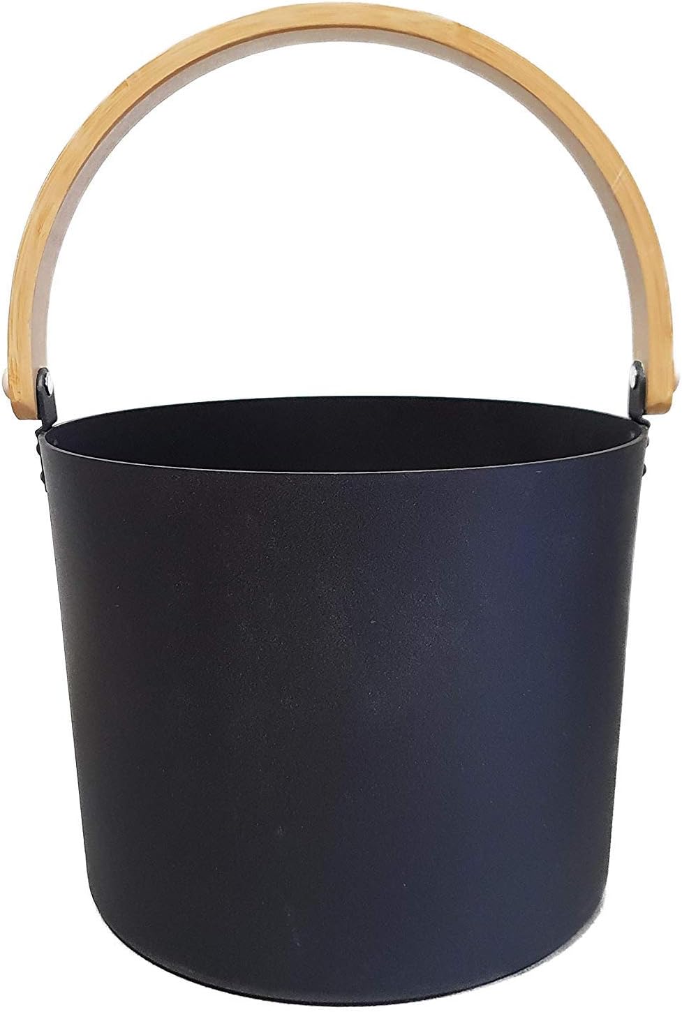 KOLO Sauna Kübel 2 + Kelle/Saunaset/Saunaeimer und Kelle in, Schwarz